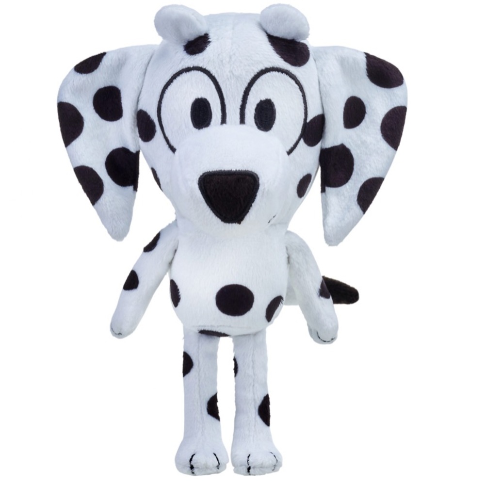 Bluey Chloe Black White Dalmation Dog Friends Small Plush Toy Bluey Moose New